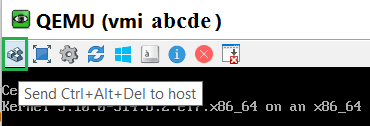 Send Alt + Ctrl + Del with VNC