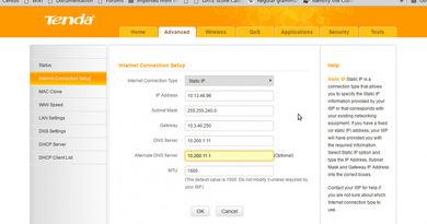 assign static ip to tenda n150 router demonstration image